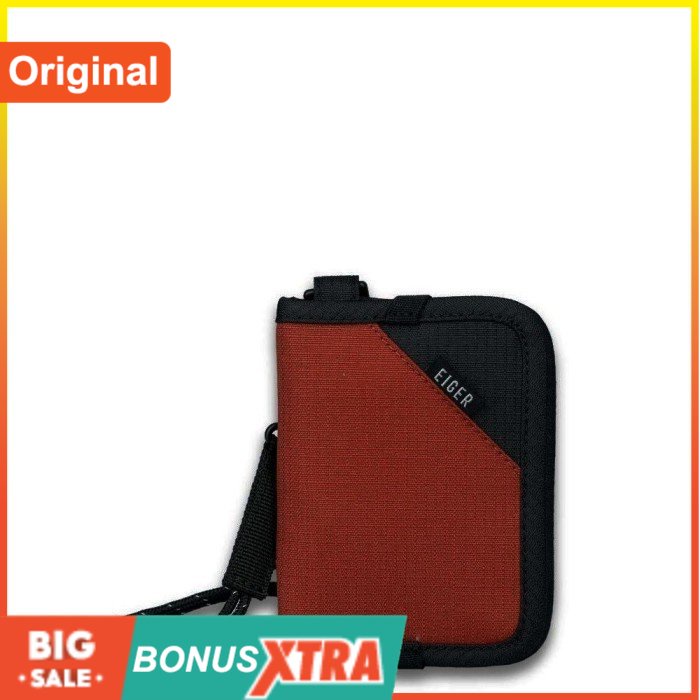 Dompet Lipat EIGER19891989 CLAMWALL WALLET 91000 7318 Original Cowok Bandung