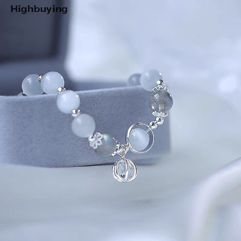 Hbid Fu Karakter Beruntung Manik-Manik Gelang Kreatif Lucu Wanita Elegan Temperamen Fashion Perhiasan Hadiah Glory