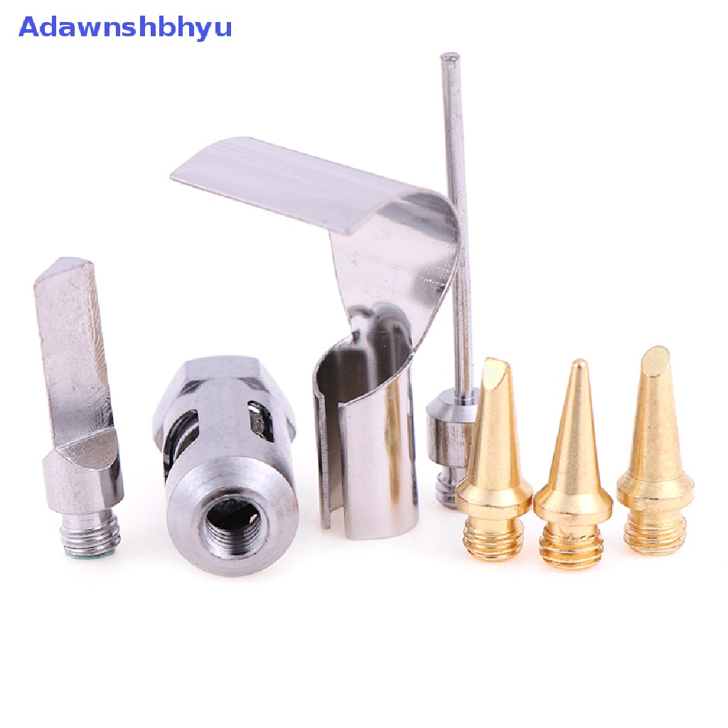 Adhyu gas soldering iron kit Alat Las Solder gas Kepala Besi torch pen ID