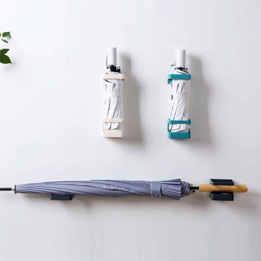 Rak Penyimpanan Payung Free Punch Rak Penyimpanan Yang Dipasang Di Dinding Freestanding Pintu Masuk Payung Holder Untuk Kantor Rumah Tangga