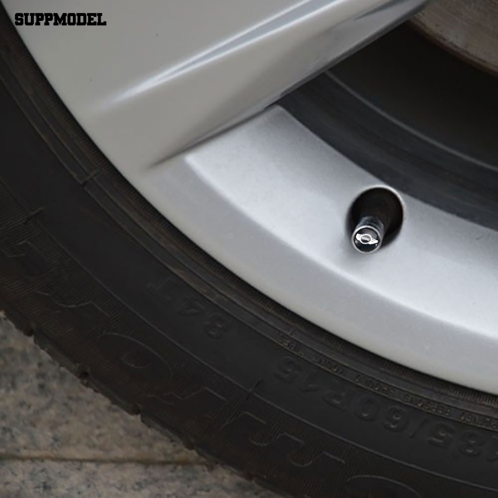 Suppmodel 4Pcs Ban Roda Mobil Valv-es Caps Untuk MINI Cooper S R50 R53 R56 R60 F55 F56