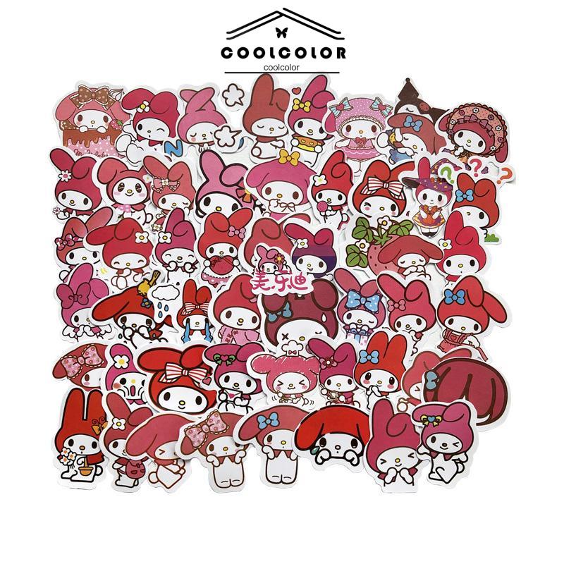 COD❤️60pcs Stiker Koromi，Waterproof Kartun，Sanrio MELODY - cl