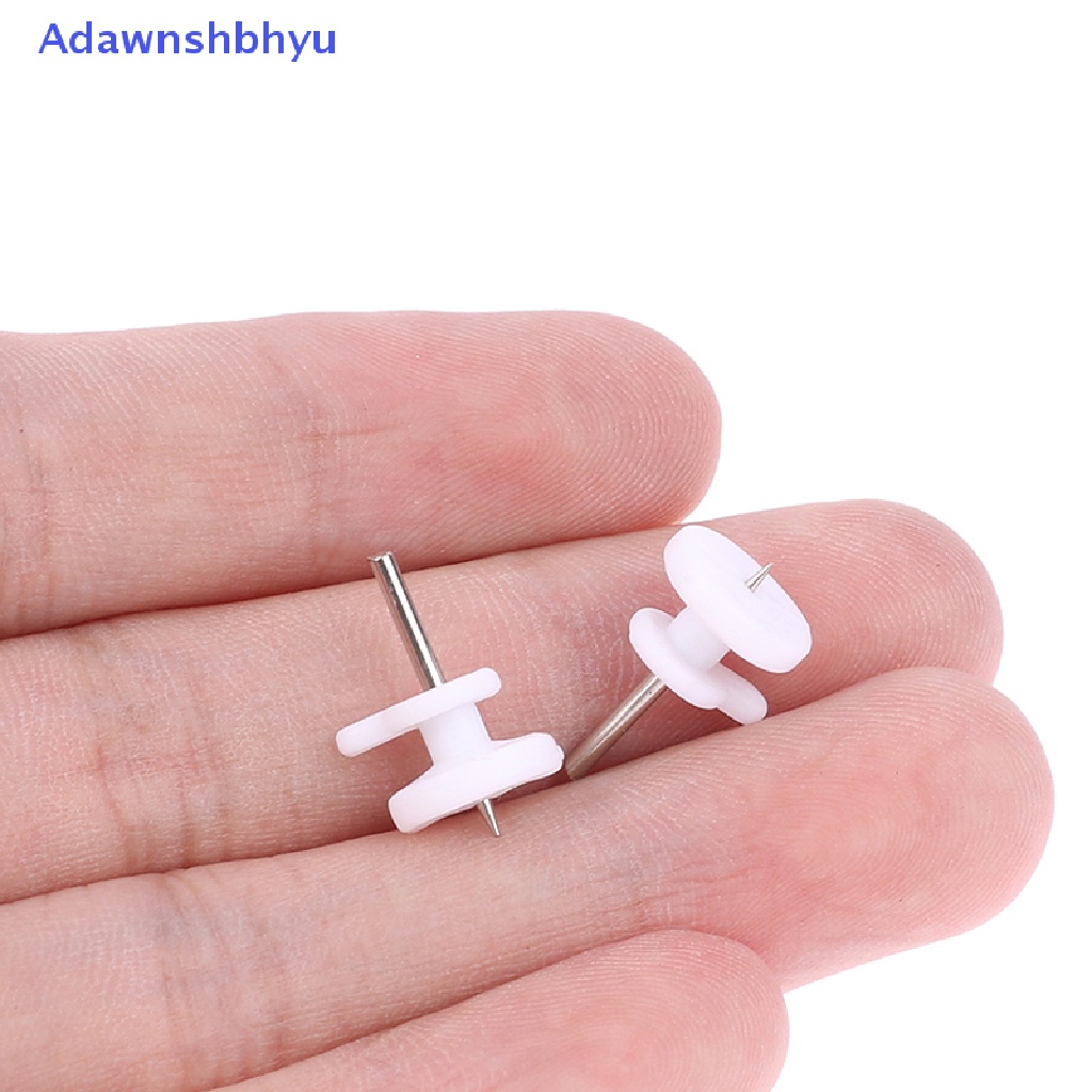 Adhyu 50PCS Paku Tempel Dinding Invisible Paing Frame Holder Kait Gantungan Foto ID