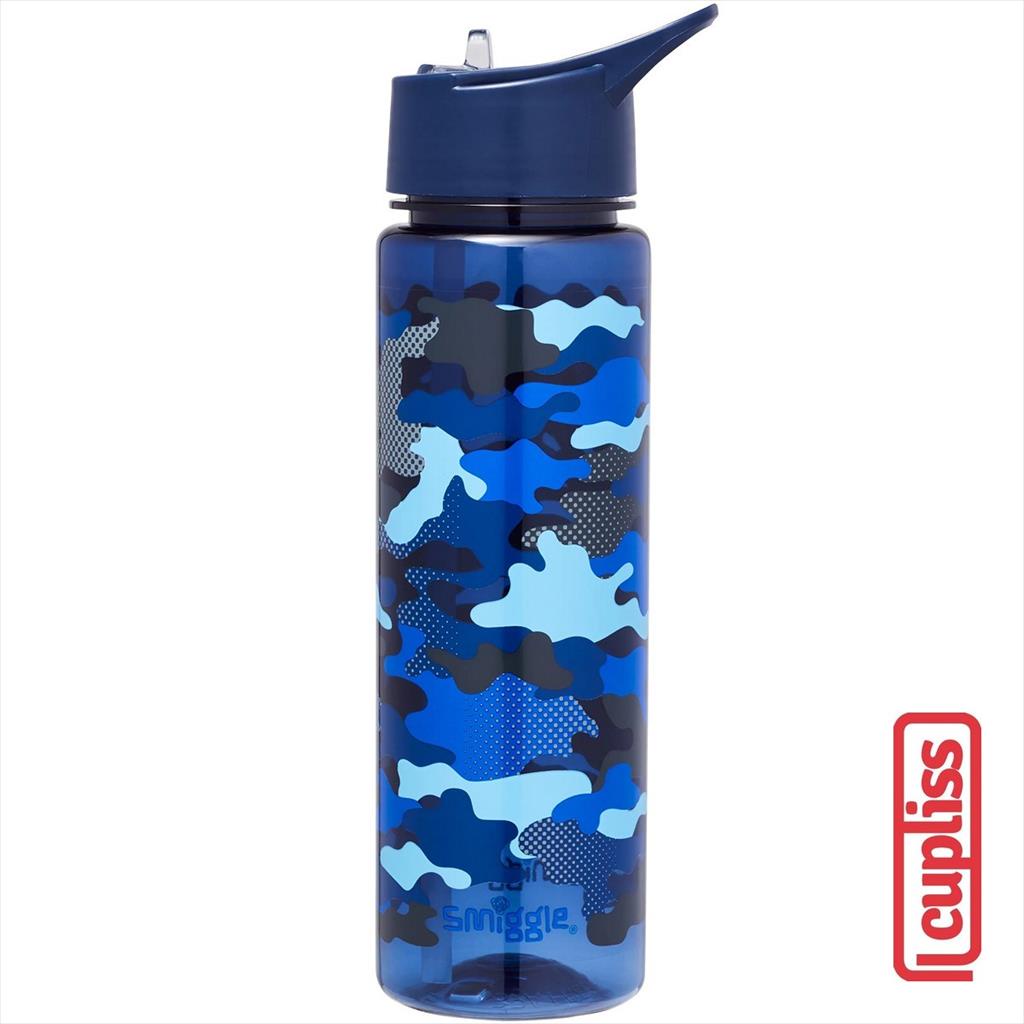 SMIGGLE Bottle 444322 Spout Dash 750 ml Navy Botol Minum
