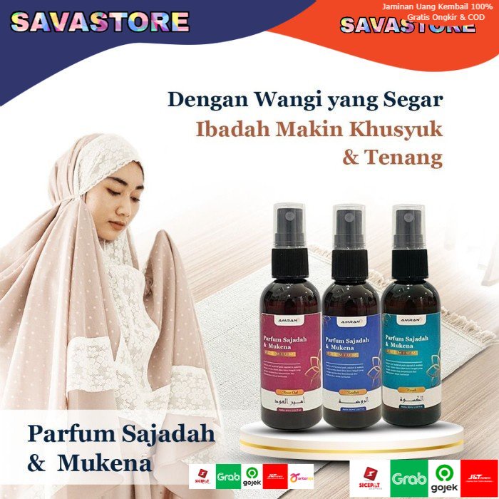 PARFUM SAJADAH ANTI BAU APEK ANTI BACTERIAL DAN VIRUS 60ml