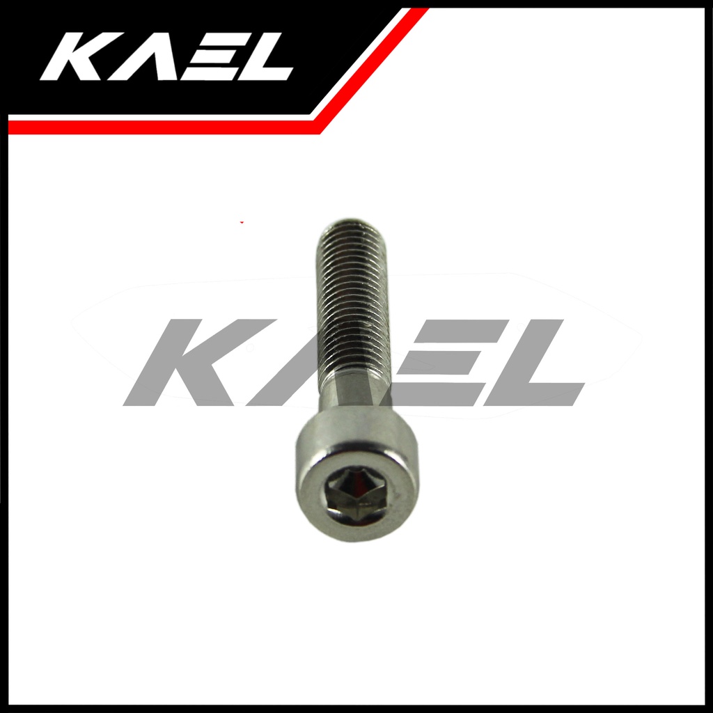 Baut L M8 x 40 Kunci 5 Pitch 1,25 L6 8x40 K 5 P 1,25 Baud Bolt