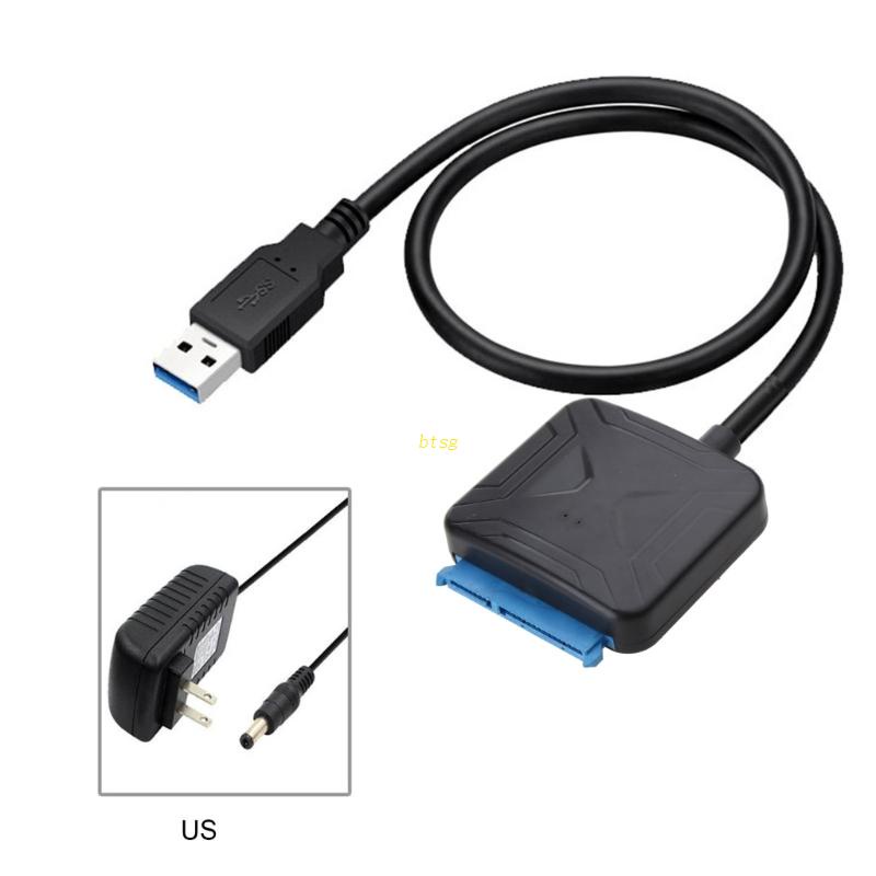 Kabel Adaptor btsg Ke USB3.0 Support SATAIII (5Gbps), SATAII (3Gbps), I