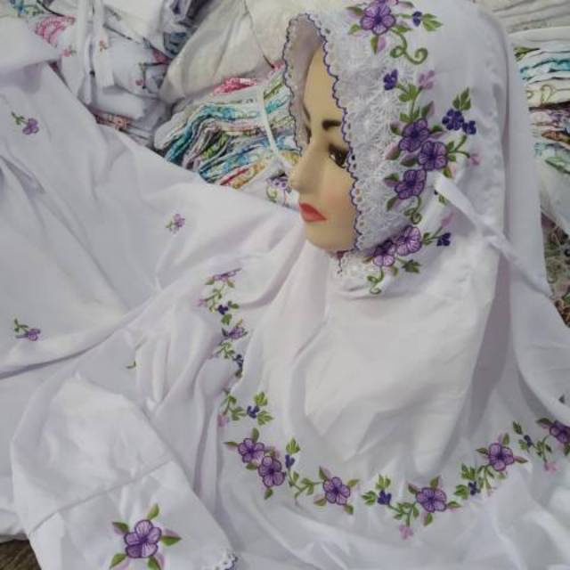 [New Arrival] Mukena Lebaran Mukena Lajuran Juki Produsen Mukena Mukena Mazaya Free Ongkir J30 / Muk