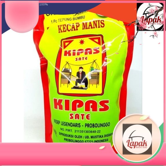 

kecap manis cap kipas sate refill 525 ml