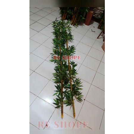 Bunga plastik tinggi 2mtr tinggi 2,5mtr bambu hias/batang bambu/bunga hias plastik/artificial