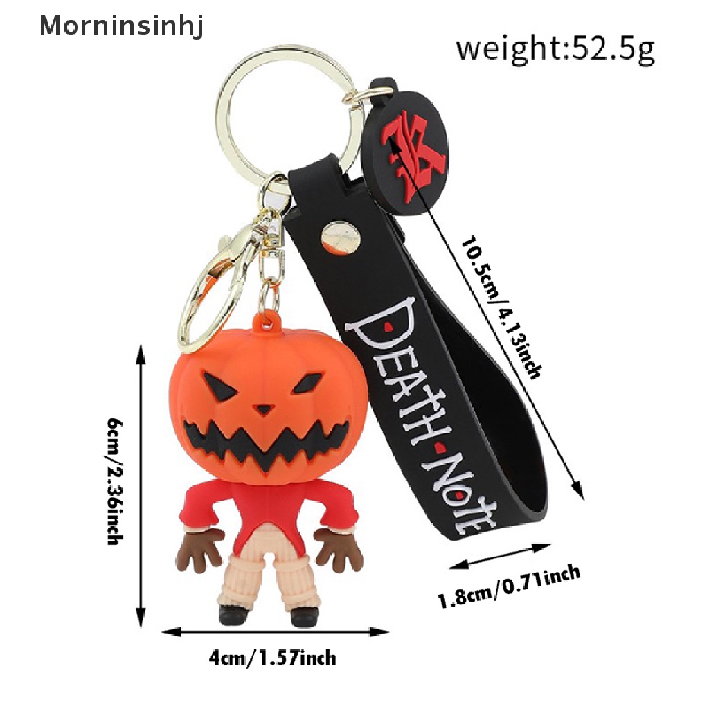 Mornin Natal Halloween The Nightmare Before Christmas Keychain Gantungan Kunci Mobil Liontin Hantu Hadiah Rumit Hiasan Tas Dekorasi id