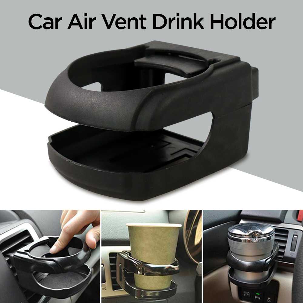 Car Air Vent Drink Holder Tempat Minuman Kaleng Mobil Wadah Khusus Penyimpanan Minum Material Plastik Berkualitas