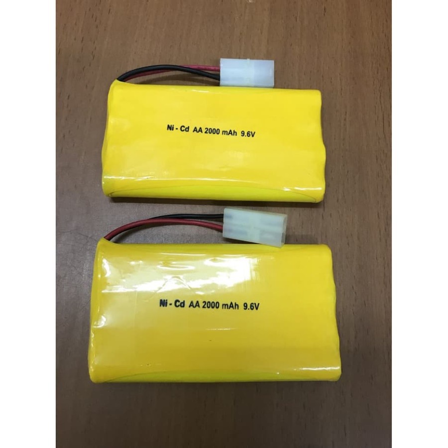 Baterai RC Rakit 8 Soket 2- 9.6 V 2000Mah untuk baterai Mobil RC murah