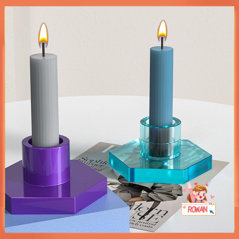 R-flower Candlestick Mold Alat Perhiasan Cetakan Kue Handmade Silicone Mold