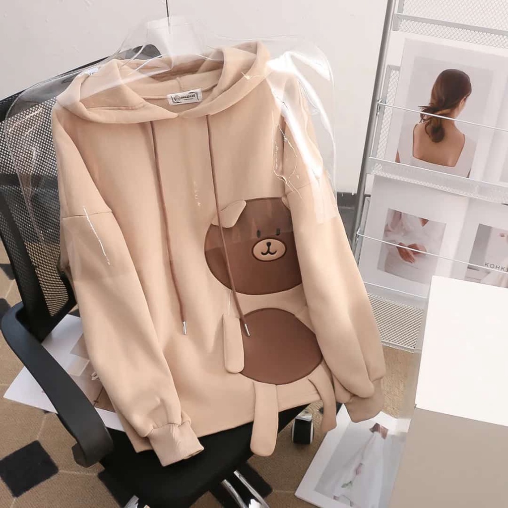 Sweater Wanita Berkualitas - Brownies Bear 3d Sweater.