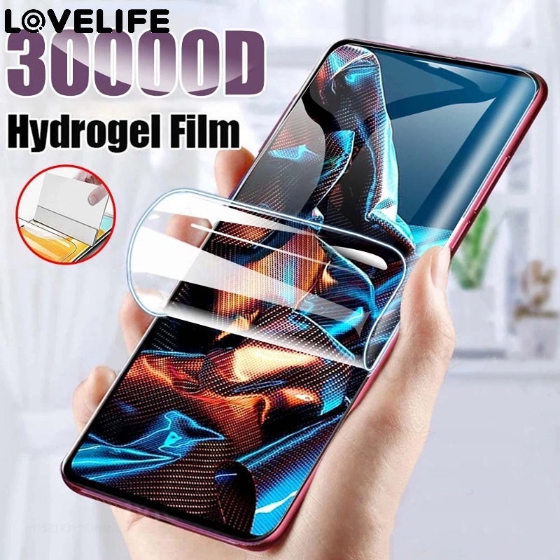 Aksesoris Perlindungan Ponsel Keras Tempered Glass Phone Film Ultra Clear Hydrogel Film TPU Film Layar Lembut Untuk Xiaomi Poco X5 Series