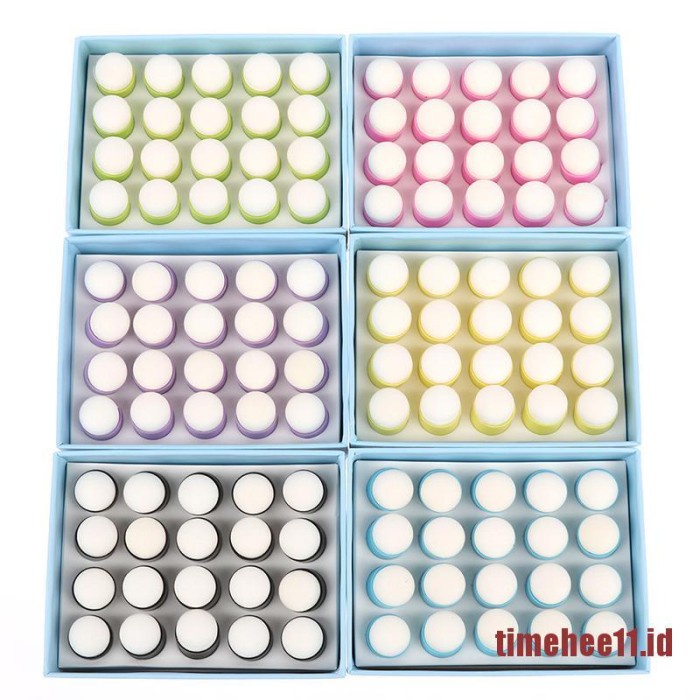 

⭐BISA COD⭐ TIME Sponge Daubers Finger Foam Handmade DIY Craft Inking Staining Pai