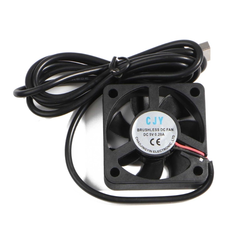 Konektor USB BT 5V 4500-5500RPM PC Fan Cooler Heatsink Exhaust CPU Cooling Fan Pengganti 50x50mm