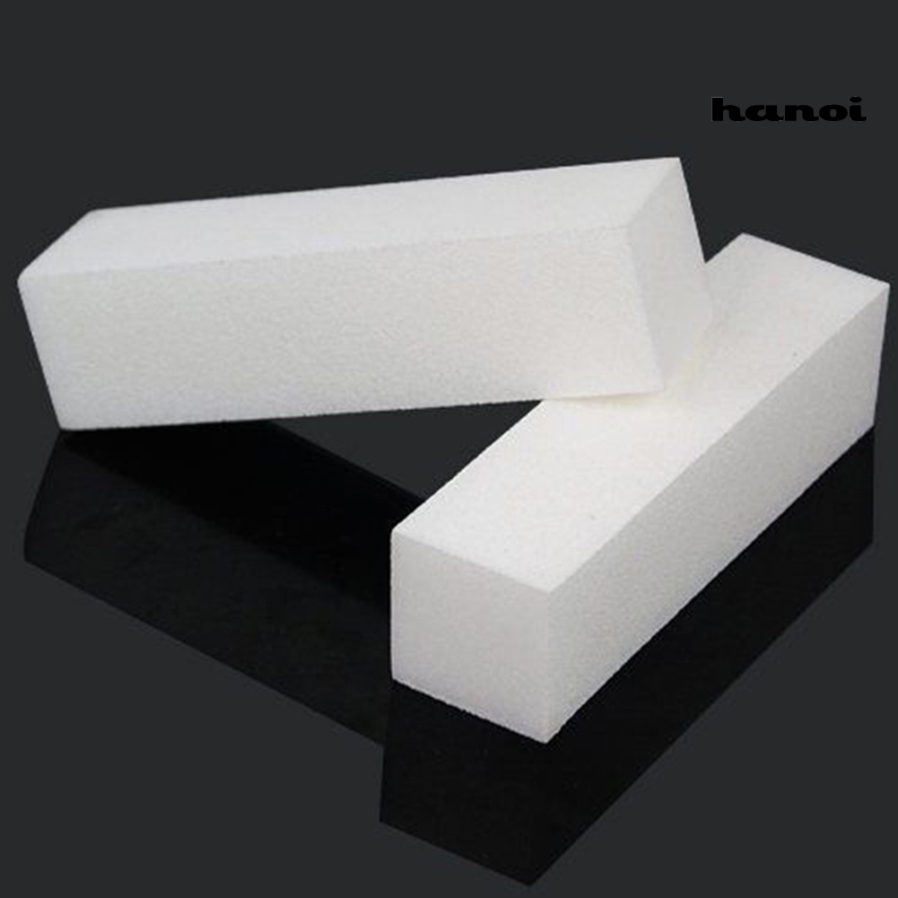 Hi * Nail File Buffer Block Sanding Sponge UV Gel DIY Art Manicure Polisher Alat