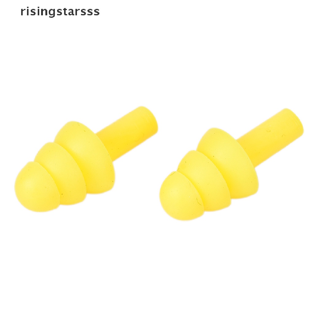 Rsid Span-new 10pasang Penyumbat Telinga Renang Silikon Lembut Anti-Noise Ear Plug Jelly