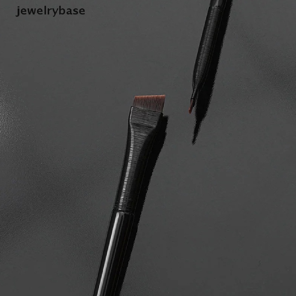 [jewelrybase] Sikat Alis Super Tipis Eyeliner Brush Rambut Sintetis Siku Tajam Alat MakeUp Butik