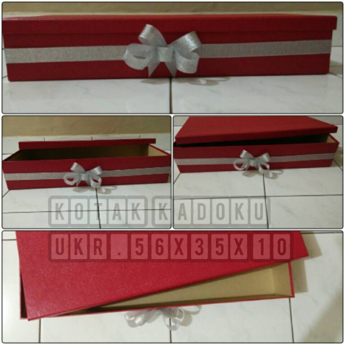 

⭐BISA COD⭐ kotak kado ukr 56x25x10