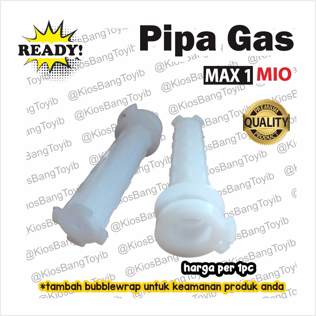 Pipa Gas Only Selongsong Putih Yamaha MIO JUPITER MX (MAX1)