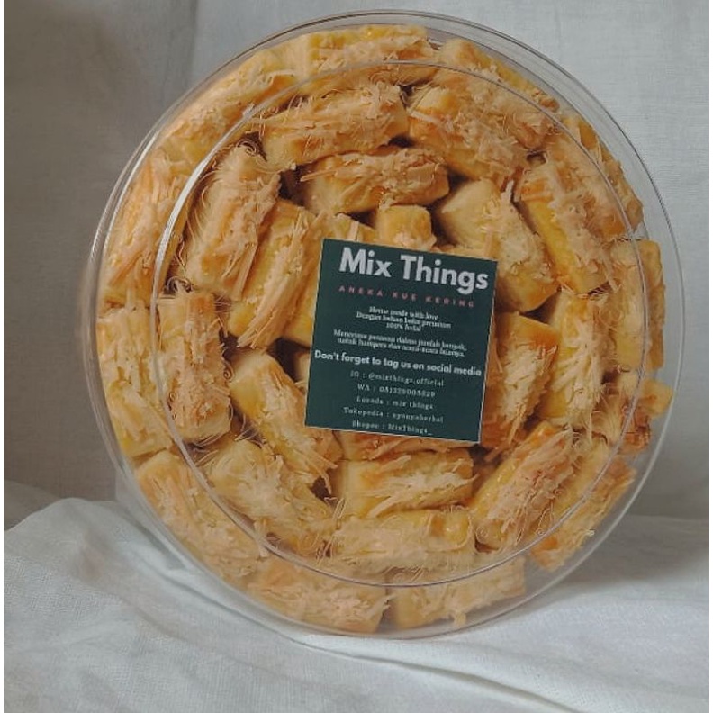 

MURAH MERIAH Kastangel Kue Keju 500gram