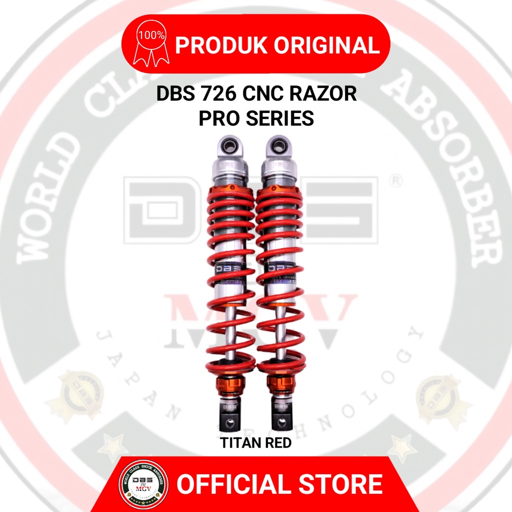 [ BISA COD ] Shock Non Tabung DBS 726 CNC RAZOR PRO SERIES YAMAHA XMAX 250 NMAX 155 N MAX X MAX