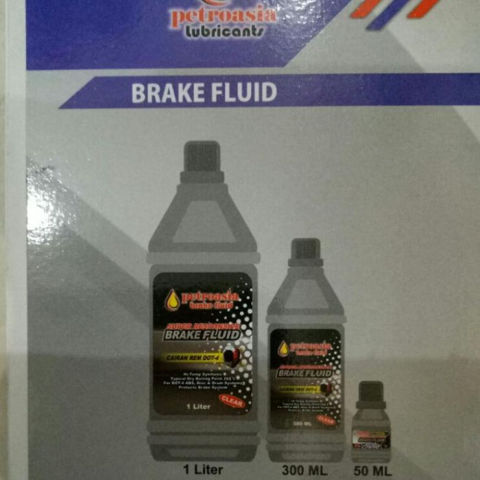 Petroasia Minyak Rem DOT 4 300ml Cairan Oli Pelumas Brake Fluid Oil