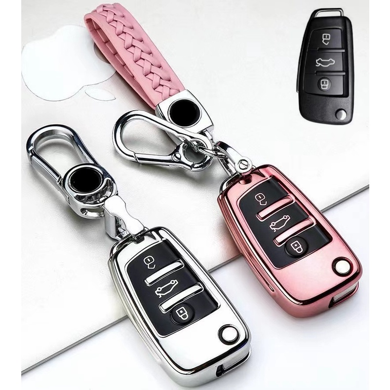 Mobil Untuk Audi A4L/Q5 Silicone Key Case Cover