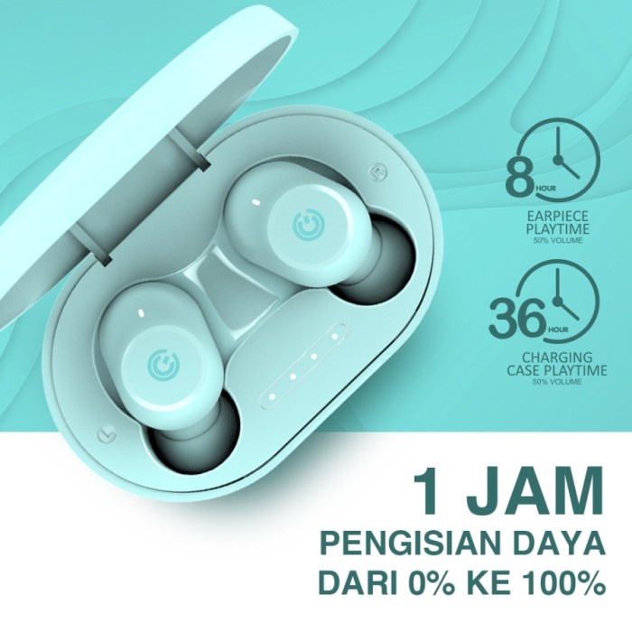 Earphone Bluetooth Sonicgear TWS 2 - Earbuds Wireless Sonicgear TWS 2