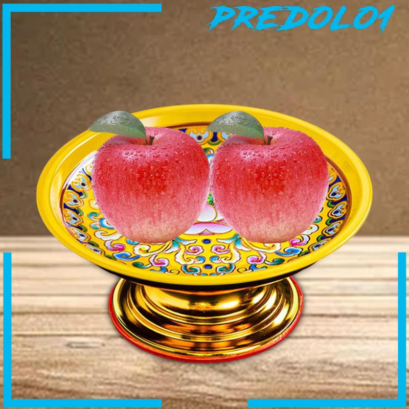 [Predolo1] Tray Candi Bahan Alloy Mudah Diisi Dekorasi Kuil Buddha Gaya China