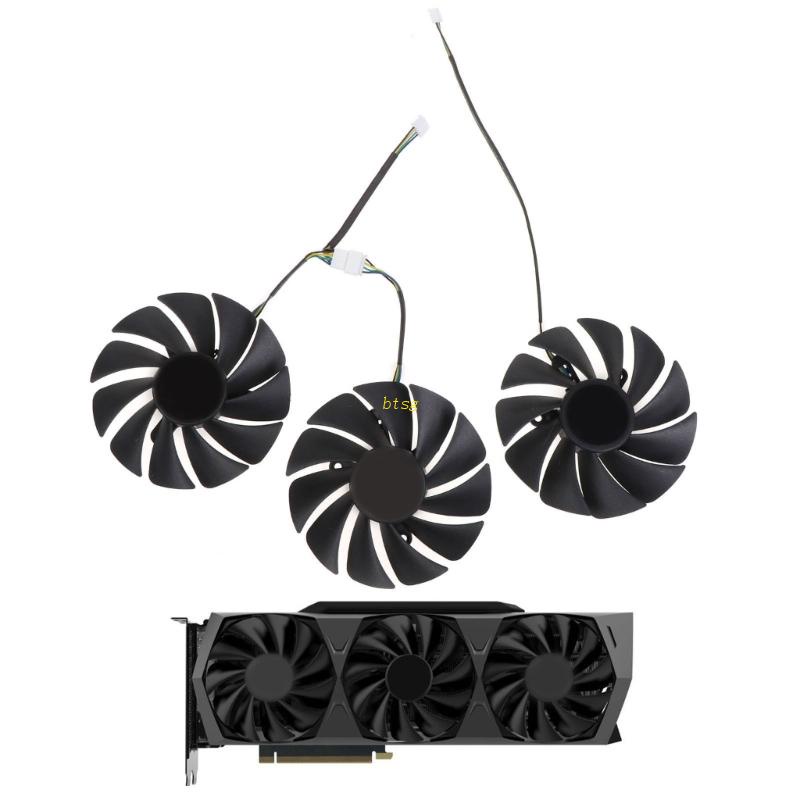 Bt 89MM Cooler Fan 4Pin 12V 0.4A CF9015H12S VGA Fan Kipas Kartu Grafis Untuk ZOTAC Rtx3090Untuk Trinity Rtx3080 AMP HOLO C