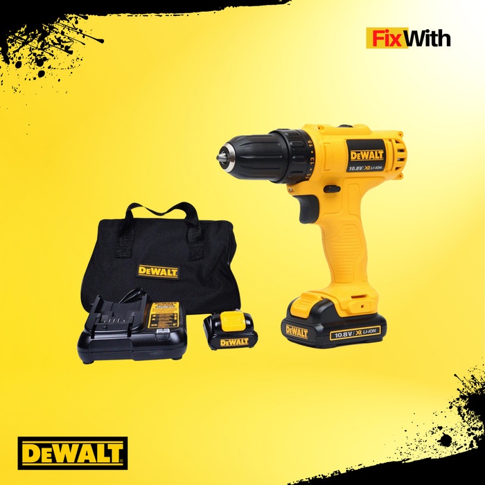 Dewalt Cordless Drill Driver Bor baterai DCD700C2