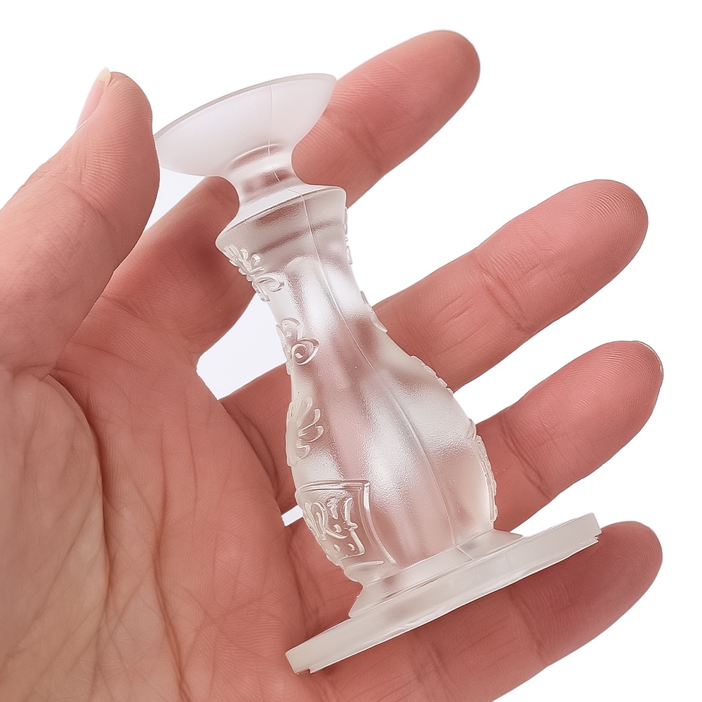 Soft PVC Mute Sucker Door Stopper Punch-free Good Cushioning Ability Door Suction Pelindung Dinding Tahan Korosi Anti-Tabrakan Alat Perbaikan Rumah