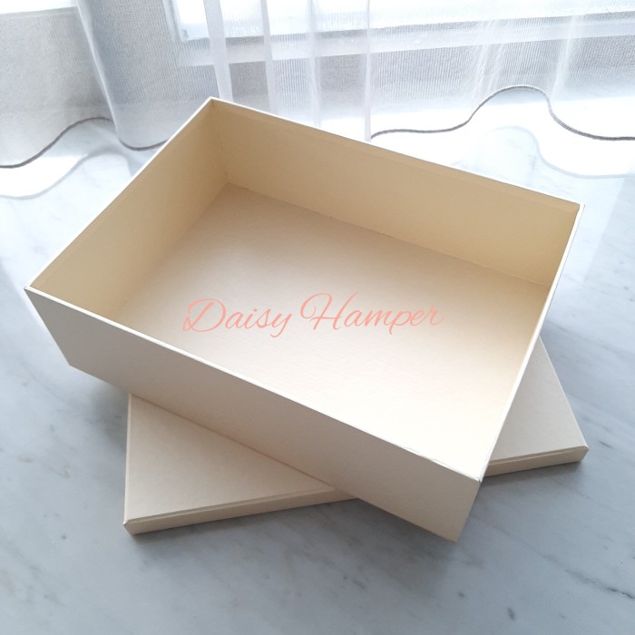

⭐BISA COD⭐ Custom Box Tutup Lepas Size 34x25x10 cm Kotak Kado Giftbox