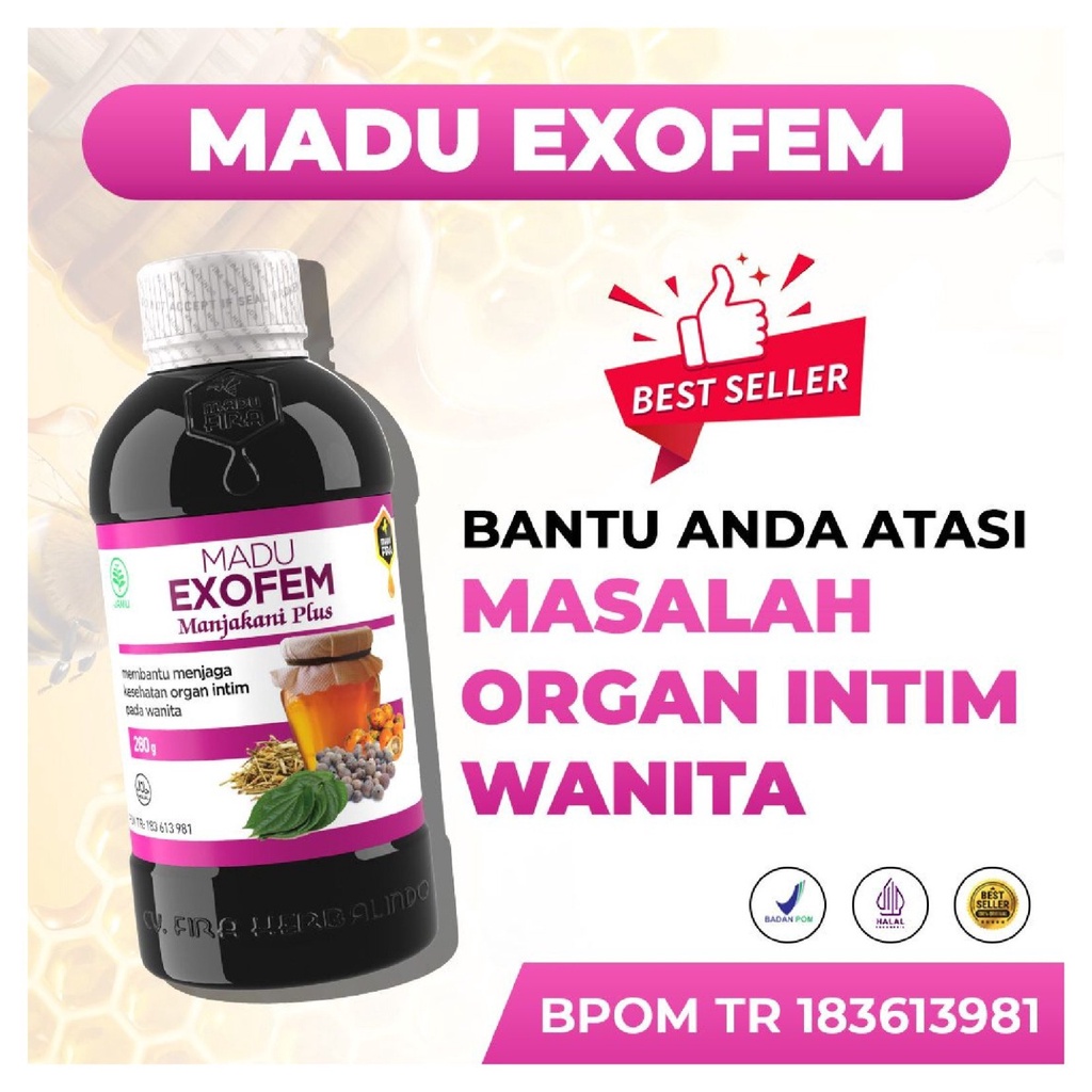 

ASLI Madu EXOFEM Herbal Keputihan Gatal Bau Tak Sedap Terbukti Ampuh Memelihara Kesehatan Organ Intim Wanita