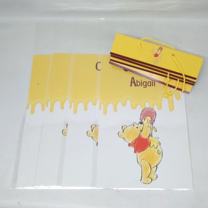 

⭐BISA COD⭐ plastik snack winnie the pooh / kantong snack winnie the pooh