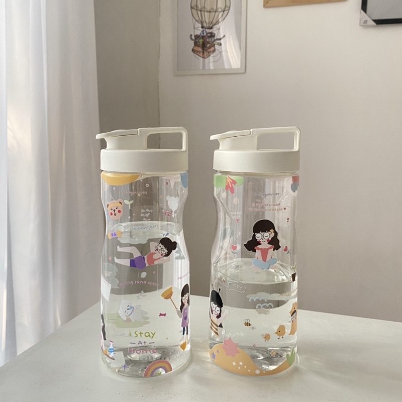 Sally’s Tumbler Bening | Tumbler Lucu | Botol Minum Lucu | Kado Teman