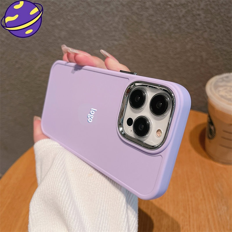 IPHONE Cocok Untuk Iphone14 13 12 11 Pro X XS Max7 8 14 Plus XR Casing Lensa Metal Casing Silikon Lembut