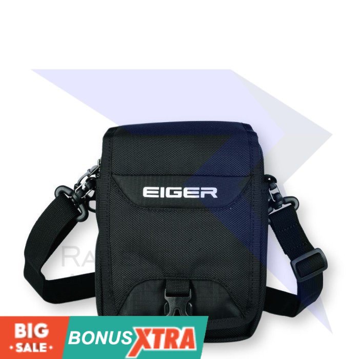 Tas Selempang EIGER1989 EIGER1989 STRIPE 2 1F TRAVEL POUCH 91000 7446 ORIi KEREN