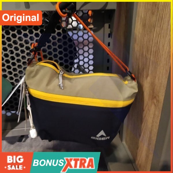 Tas Selempang Eiger X Sunda Sacoche Sling Bag 2L 91000 5976 Hitam Ori