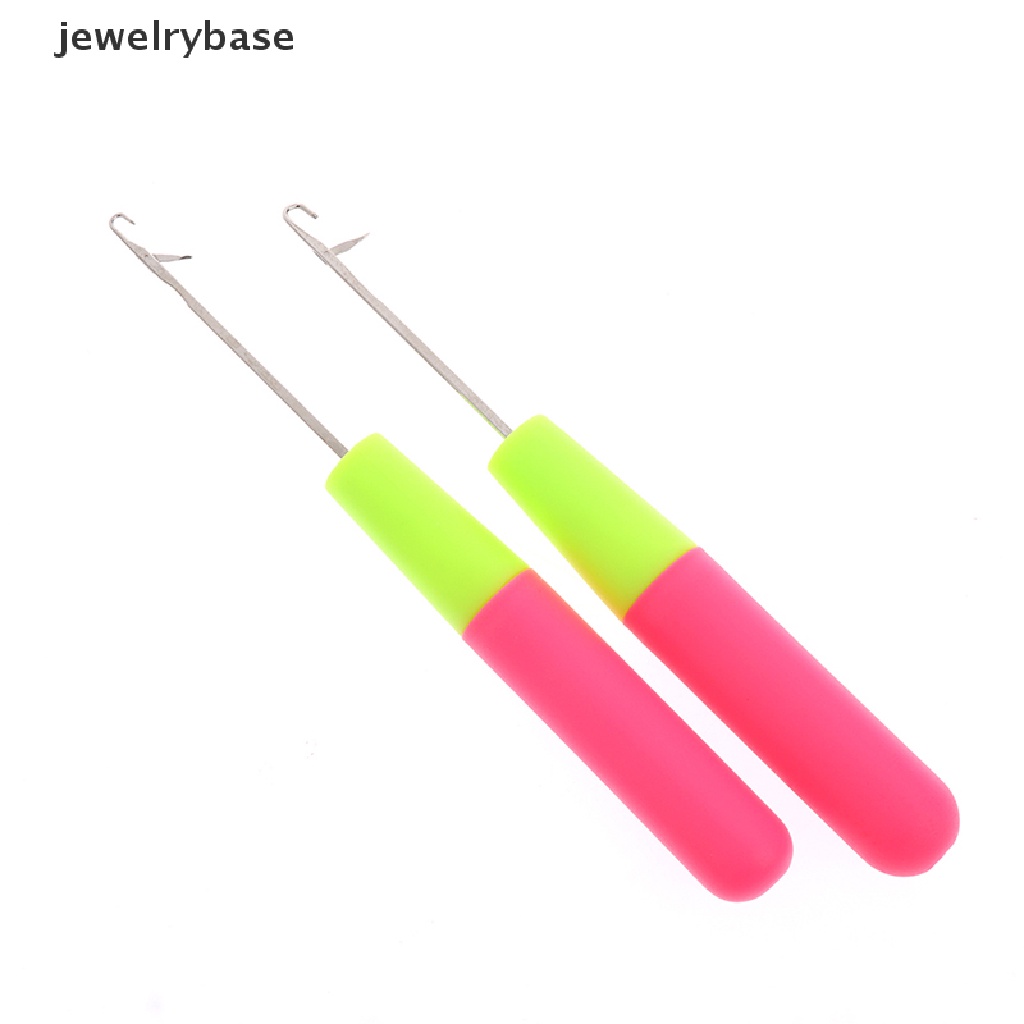 [jewelrybase] Crochet, Kait Gimbal, Jahit Kepang Track Wig Rambut Kerajinan Tangan Knitg Butik