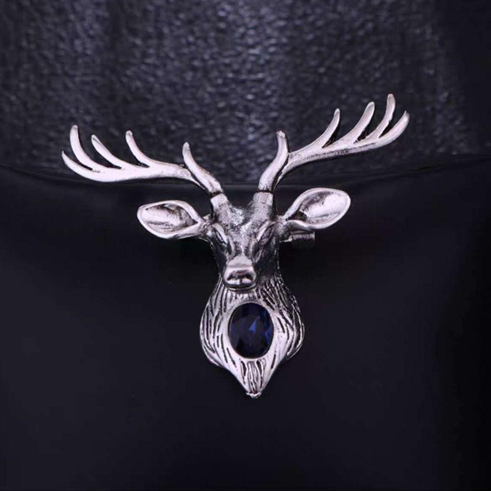 Needway   Pria Bros Trendi Vintage Upacara Perjamuan Elegan Niche Desain Alloy Jas Mantel Pin Aksesori Pakaian