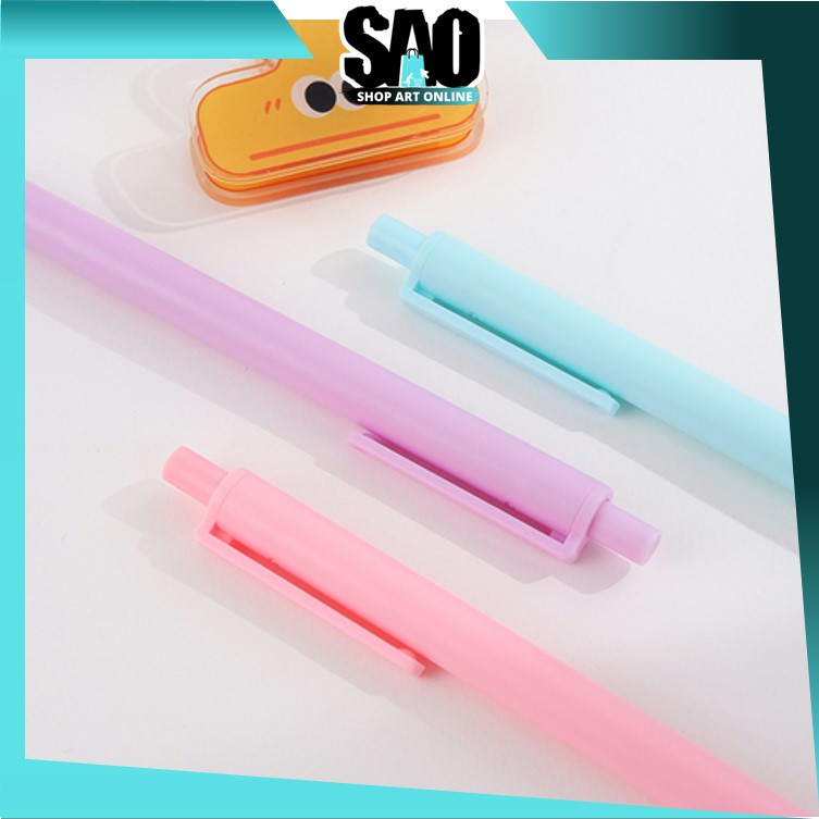 

SAO - S5721 Pulpen Mekanik Polos Pastel Seri Macaron Lucu / Pena Cetekan Macaroon Pulpen Warna Pastel Tinta Hitam / Pena Murah