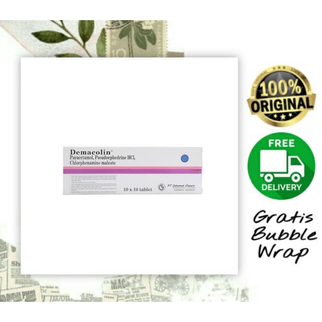 Demacolin / Obat demam dan flu