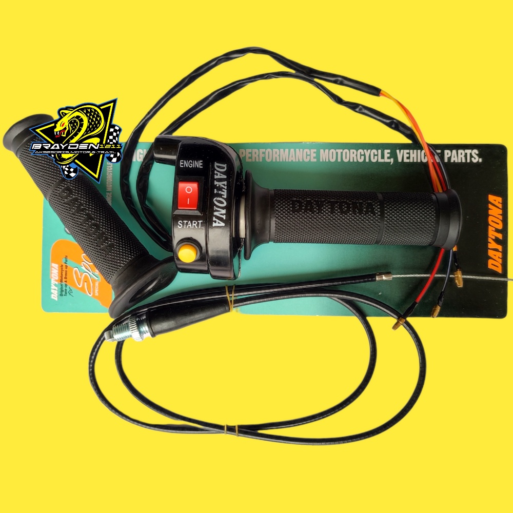 GAS SPONTAN DAYTONA/GAS SPONTAN DAYTONA VIXION TIGER CB150 SATRIA FU150 JUPITER Z VEGA R