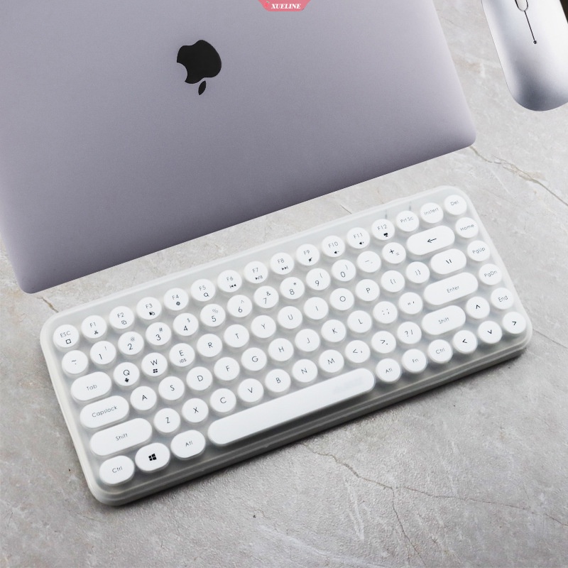 Kulit Penutup Keyboard Tahan Debu Bahan Silikon Untuk Ajazz 308i 2021 Slim Combo Keyboard Waterproof [ZXL]