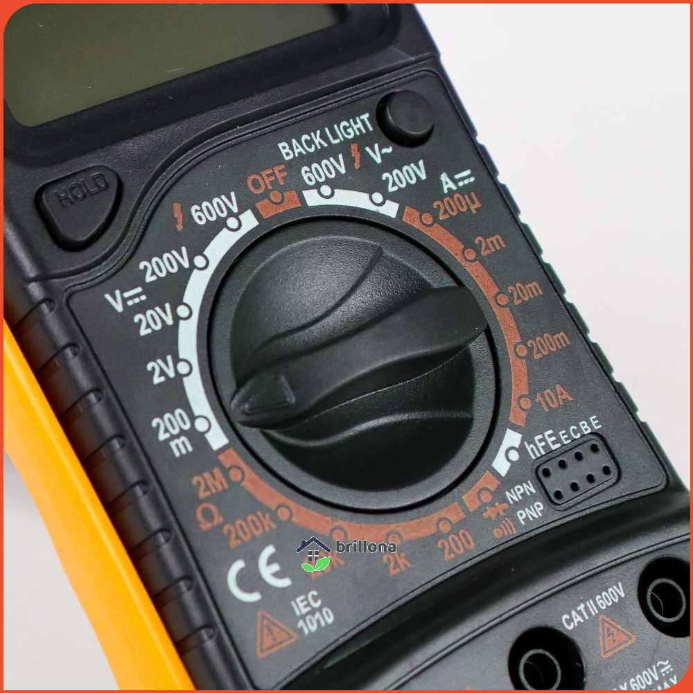 Junejour Mini Digital Multimeter AC/DC Voltage Tester - XL830L